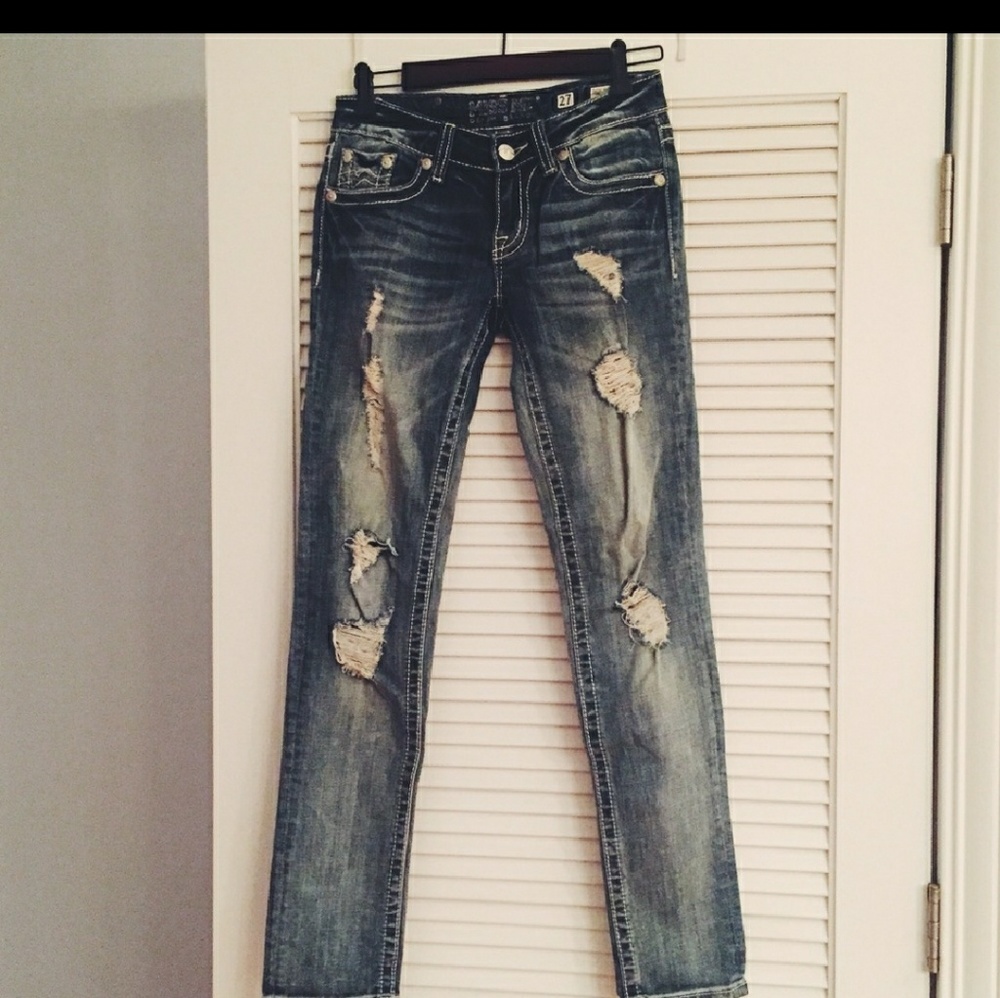 As 27R miss me distressed jeans